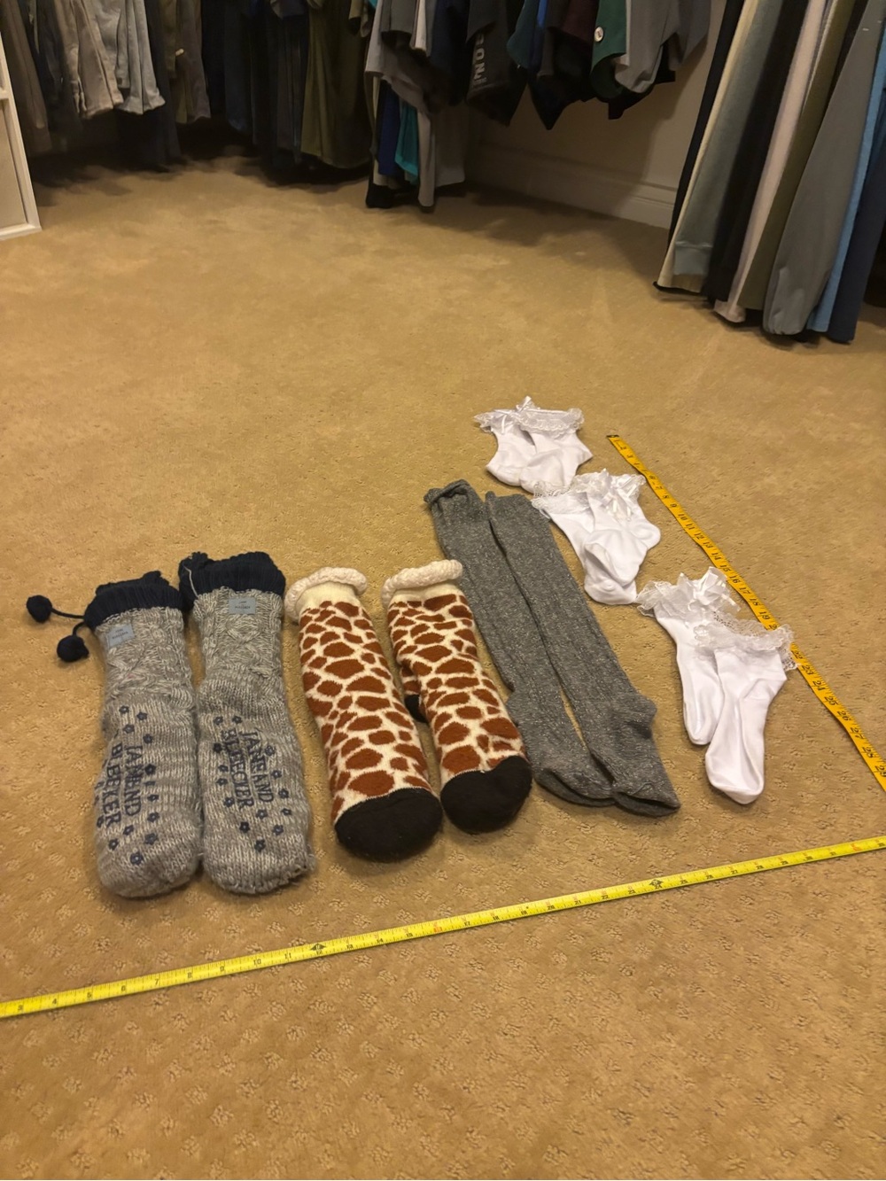 LOT used winter socks. Multi brand